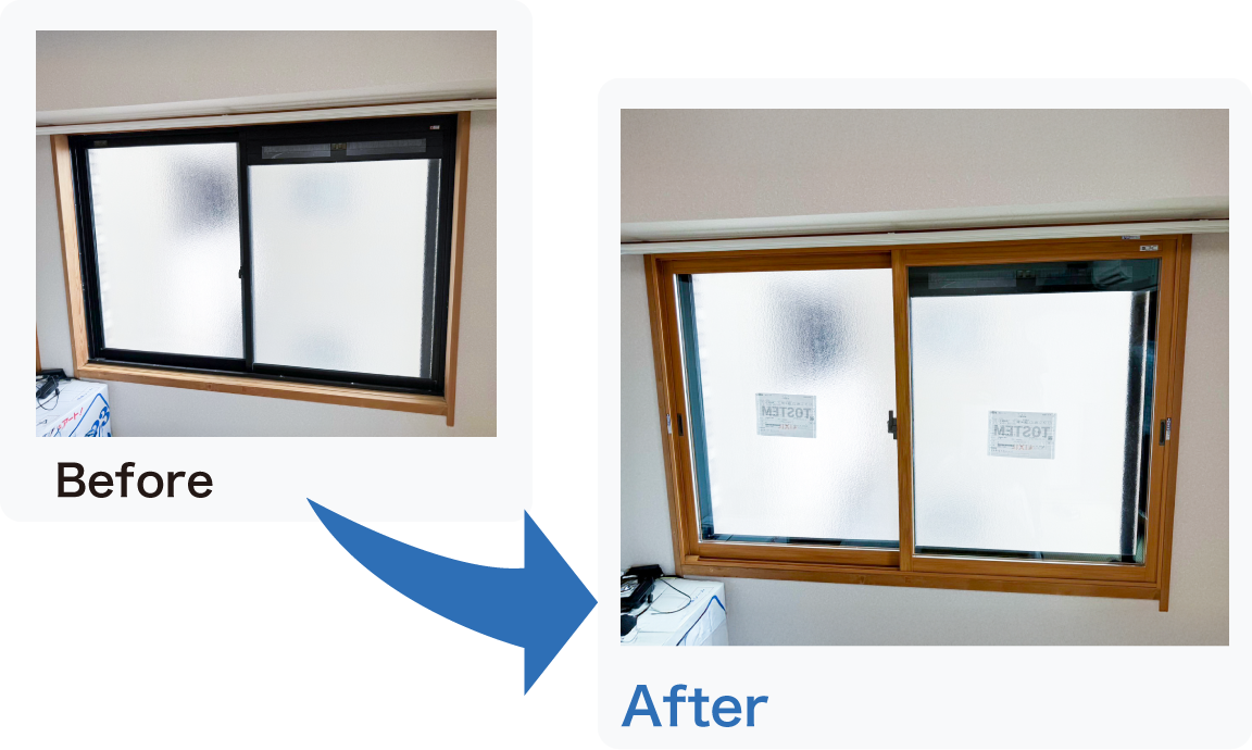 ビフォーアフターの画像